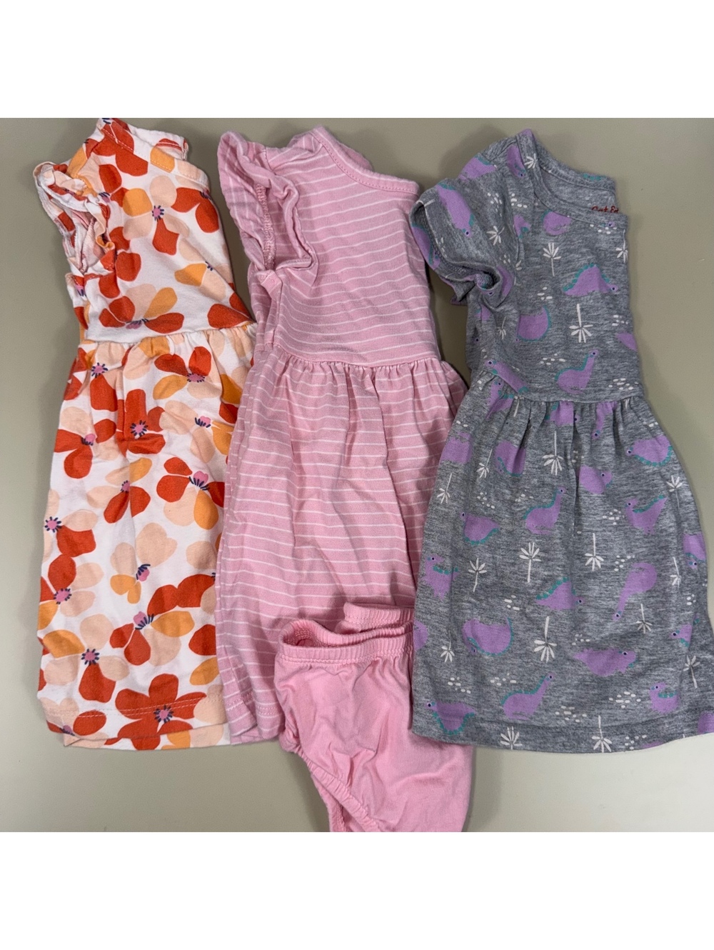 Carter’s & Cat & Jack Baby Girls Dress Lot 12M